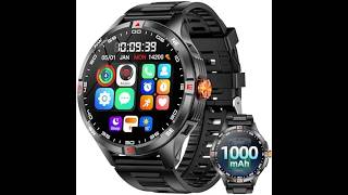 Mingdaln Military Smart Watch With Bluetooth Call Review - Pros & Cons - military smart watch