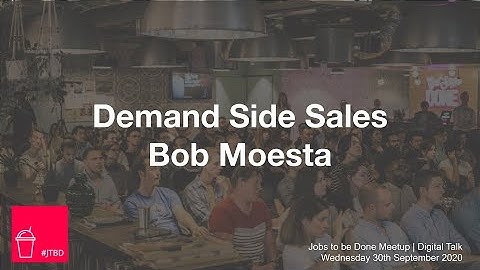 Bob Moesta discussing his book - Demand Side Sales 101