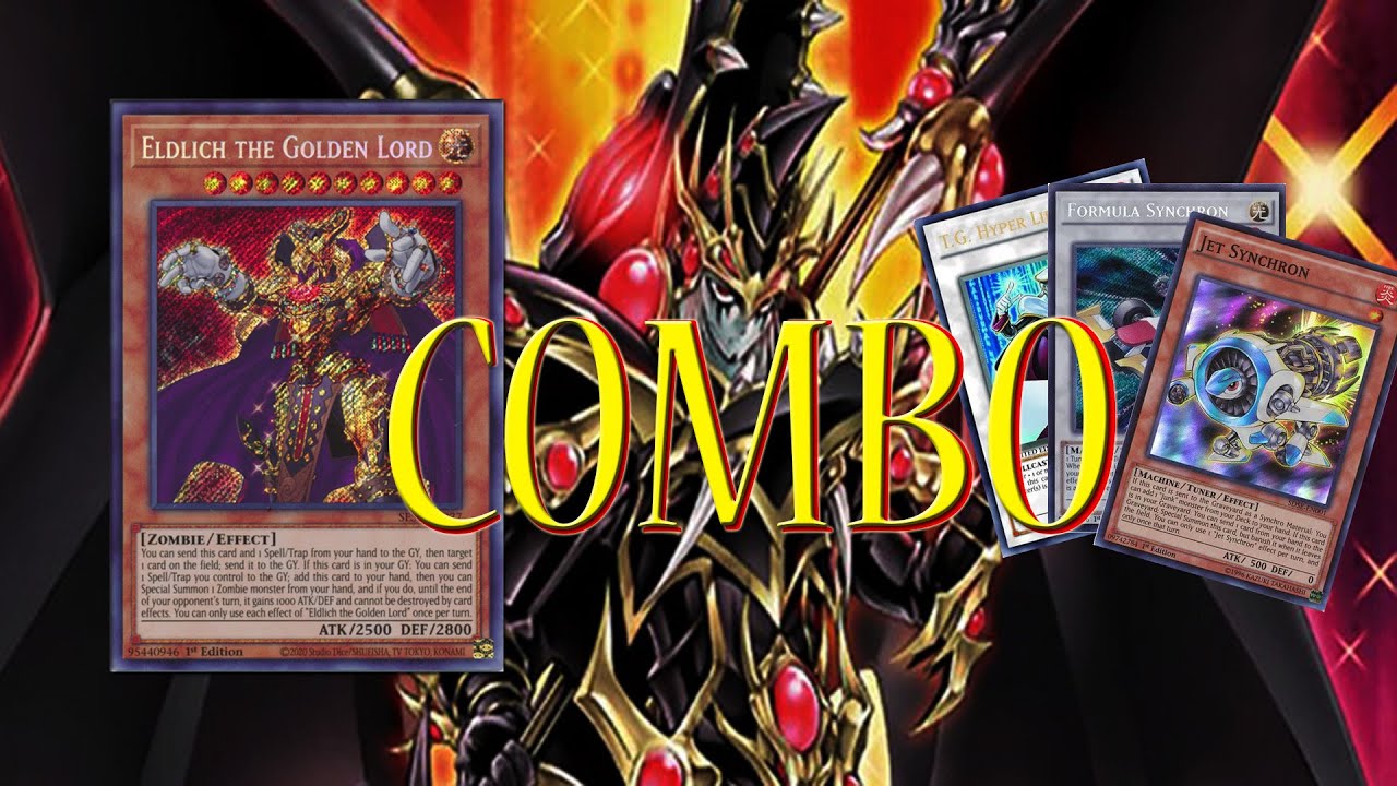 Yu-Gi-Oh! Synchro Eldlich Dragoon Combo Tutorial | What To Do If Halq Gets Stopped!!!