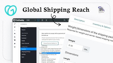 How to set up shipping in GoDaddy (Delivery Management)