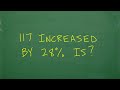 117 increased by 28% is what number? Let’s solve the percent problem step-by-step…