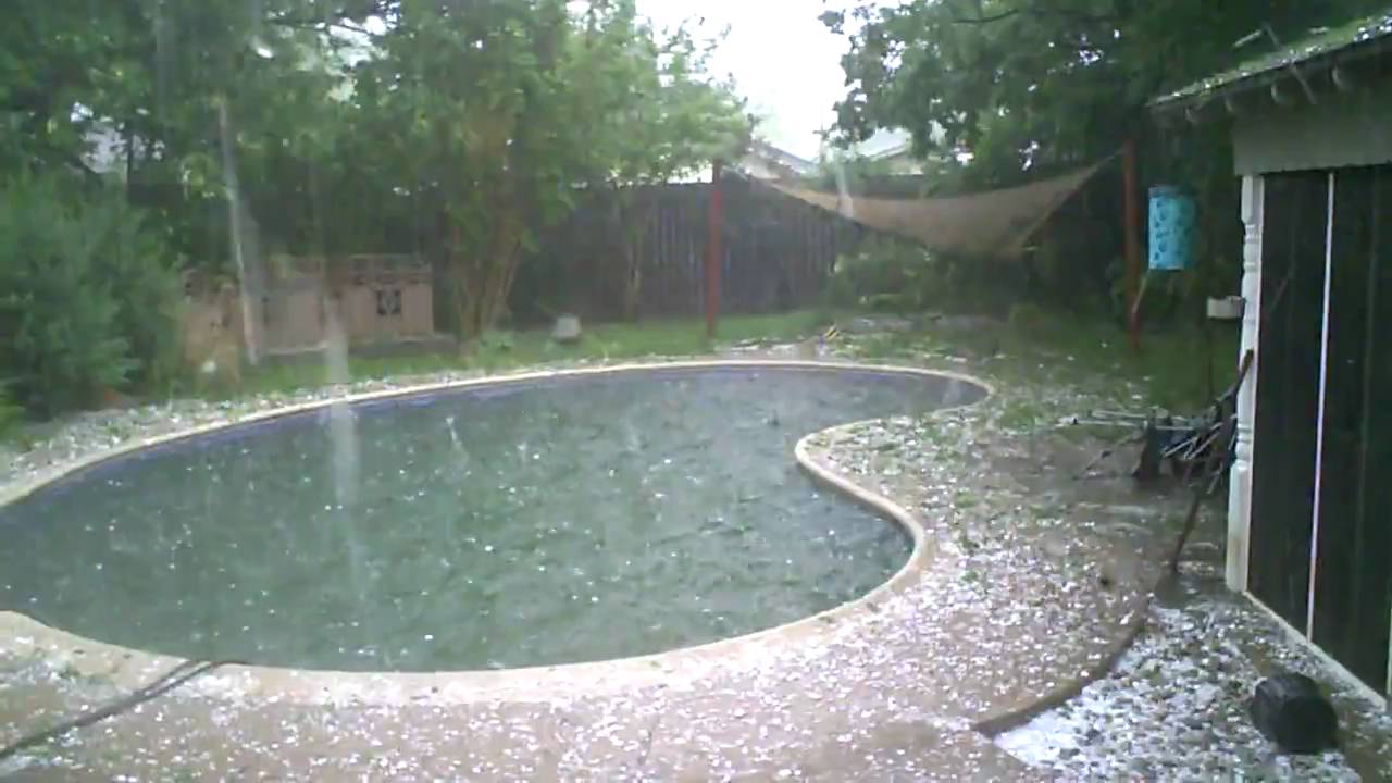 Oklahoma City Hail Storm #2 - YouTube