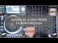 DENON DJ X1850 PRIME Mixer FX Run Through