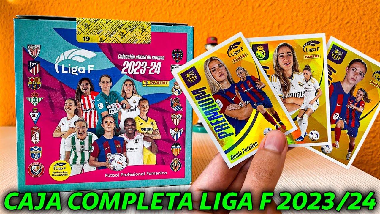 LIGA F 2022 2023 Cromos Fútbol Mujeres (ALBUM sin cromos ni sobres) :  : Deportes y aire libre