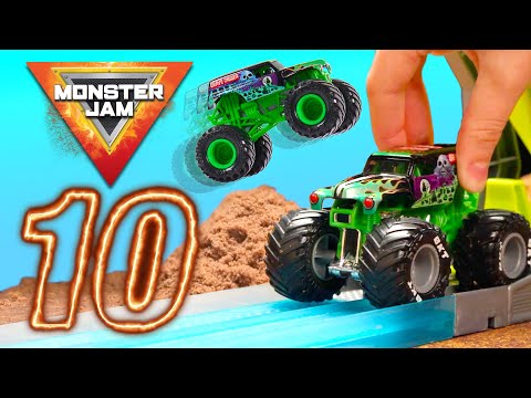 Monster Jam Top 10 STUNTS Countdown