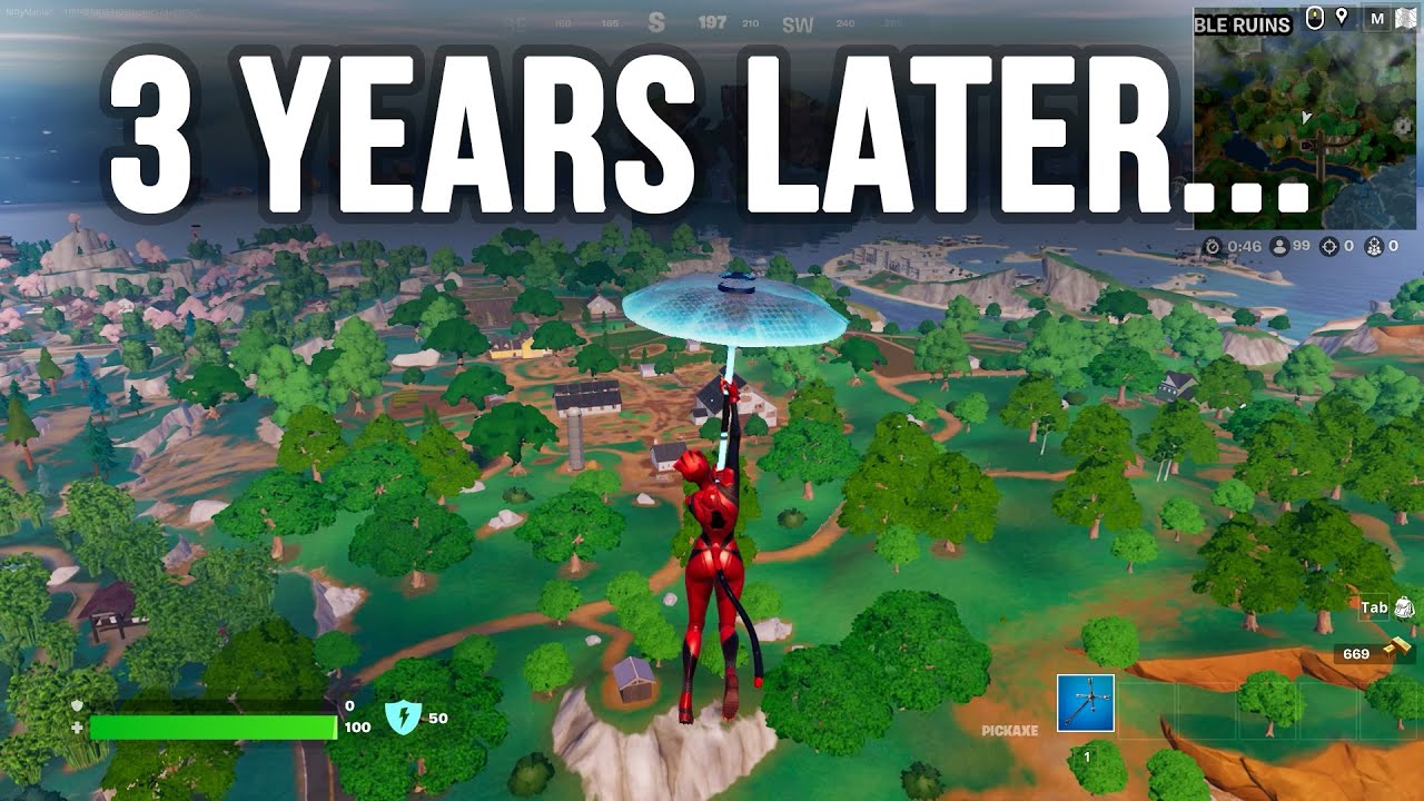 i haven't played fortnite in 3 years... - YouTube