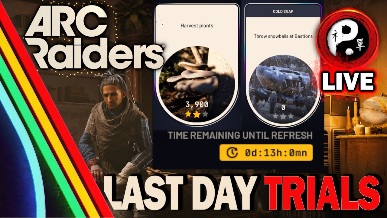 🔴 LIVE — ARC Raiders ❄️ Let's finish this week's TRIALS !