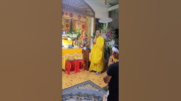 Lễ Tiến linh (Cúng cơm) hương linh Lê Quang Lượng, thành viên CLB Thanh Thiếu niên Phật tử chùa CT