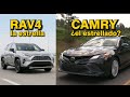 TOYOTA CAMRY frente al RAV4  PRUEBA/TEST/REVIEW: Cuando el coche "normal" (Camry) es el especial