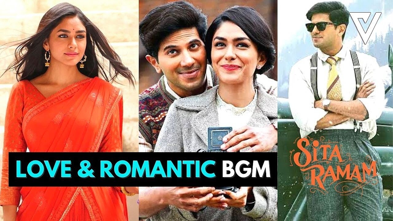 Sita Ramam Love & Romantic BGM Dulquer Salmaan Mrunal Thakur