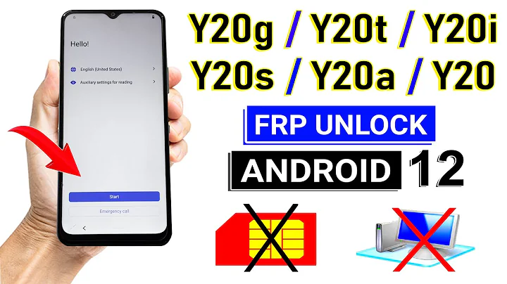 ViVO Y20g/Y20t/Y20s/Y20i/Y20a  ANDROID 12 Gmail Account Unlock {without pc)