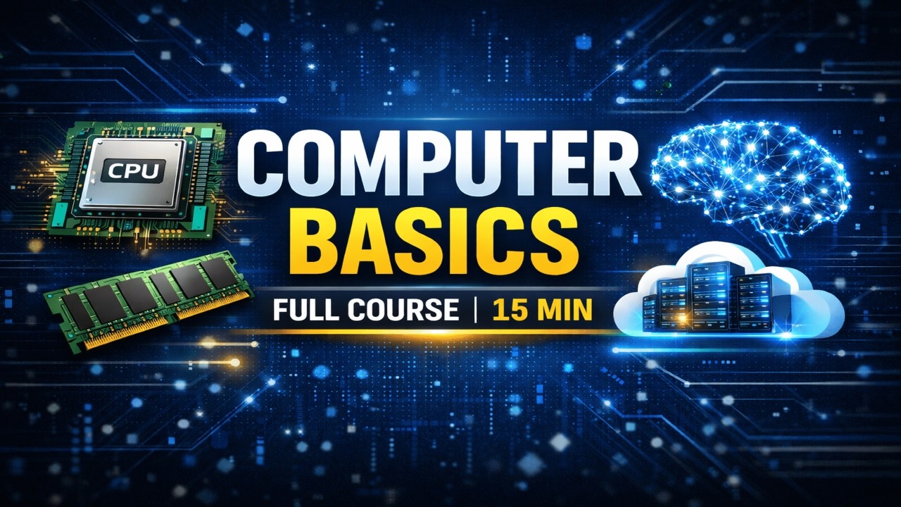 Complete Computer Course in 15 Minutes WE TESTED The Basics - YouTube