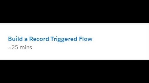 Build a Record Triggered Flow Unit  Trailhead Solution #83 #10_03_2023