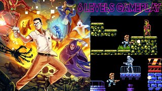 A Love Letter to Retro Chaos... Angry Video Game Nerd 8-bit - All 6 Levels Gameplay | PC STEAM 4K