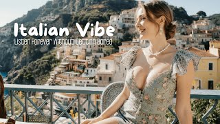 Chill Mediterranean Music & Italian Vibes 🏡🌊 Relaxing Music & Amalfi Coast Views 🎶