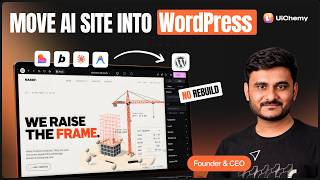 Full Move Any AI Website Into REAL WordPress, Without Rebuilding It | Claude, Lovable, Bolt Guide