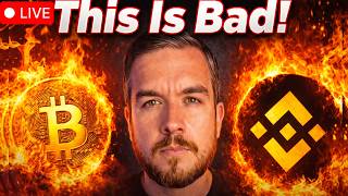 LIVE: Crypto Going To $0 + Binance Insolvent? Bitcoin News Update For Kaspa and Altcoins