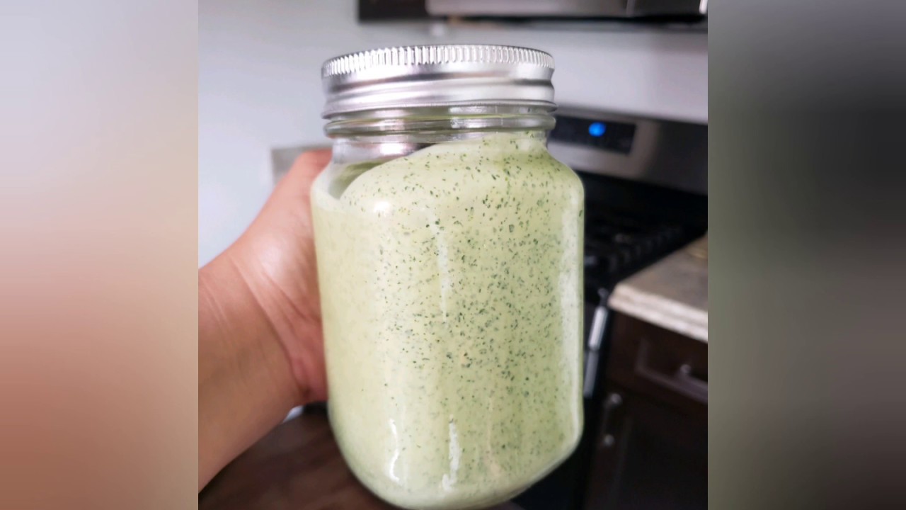 Easy Keto Creamy Cilantro Sauce YouTube