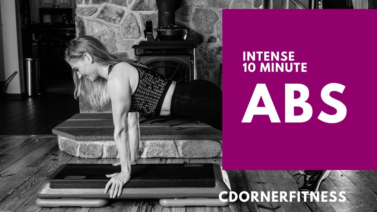 10 Minute INTENSE ABS WORKOUT at Home | No Equipment