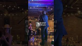 POV: You booked a sax player who brought the party #shorts