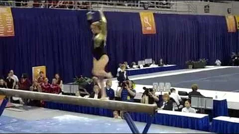 Susan Jackson's NCAA Beam National Title Routine