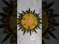 Flower Rangoli -decoration ideas for diwali#rangoli #festival #craftingcave