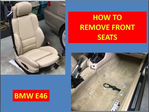 How To Remove And Re Install Front Seats Bmw E46 Convertible You - Bmw E46 Front Seat Cover Replacement