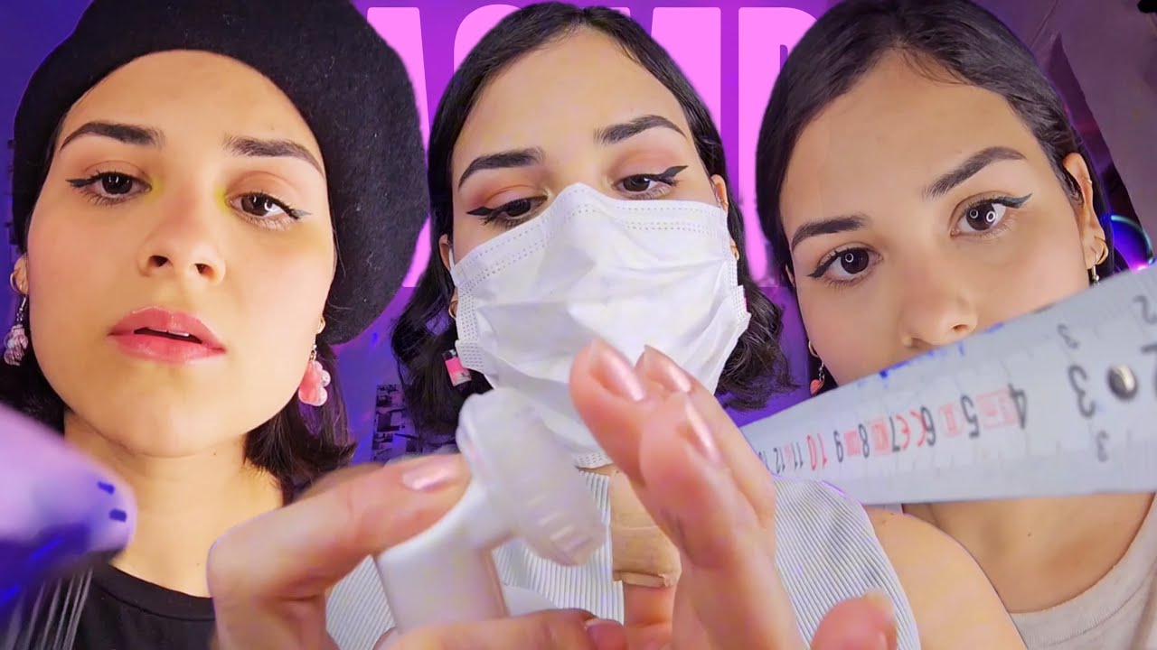 1 HORA DE ASMR com os melhores ROLEPLAY | LIMPEZA DE PELE, EXTENSÃO DE CÍLIOS, BARBEARIA...