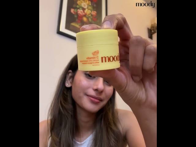 Vitamin C Brightening Eye Cream | Reduce Dark Circles, Puffiness & Wrinkles | Moody Skincare