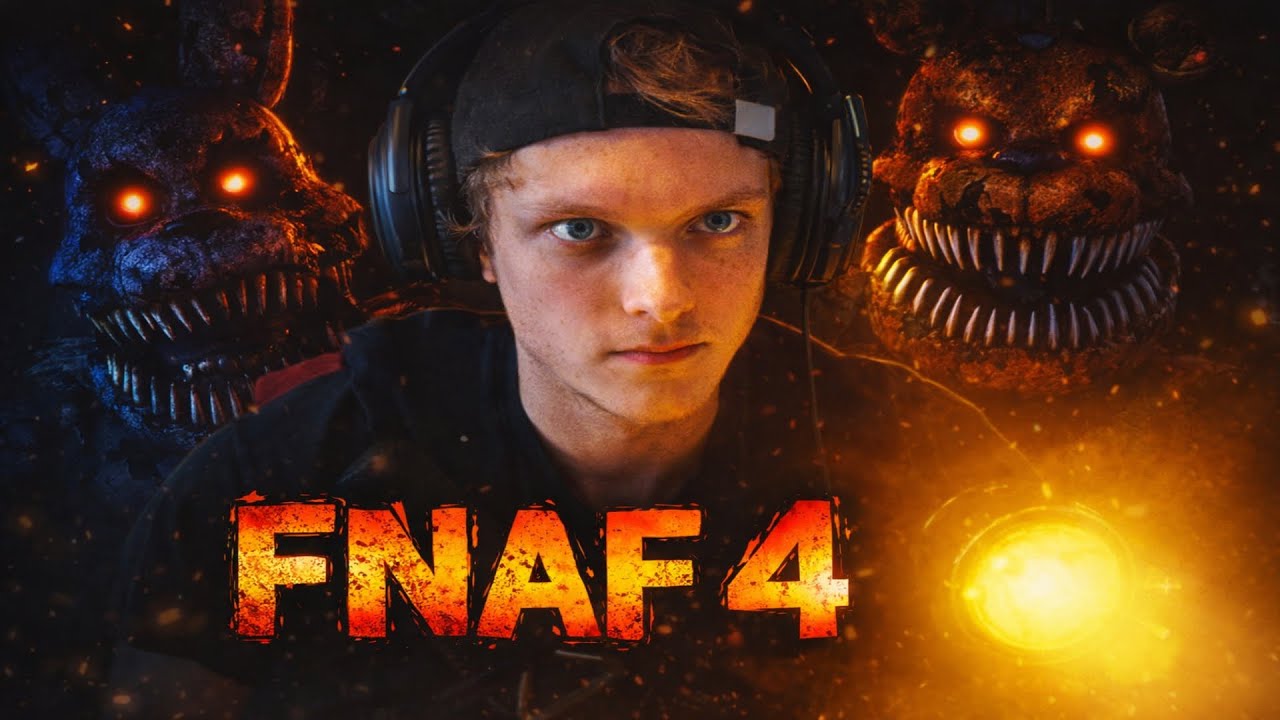 FNAF 4 | Играю с открытыми дверями… зря | 5 ночь 💀❄️