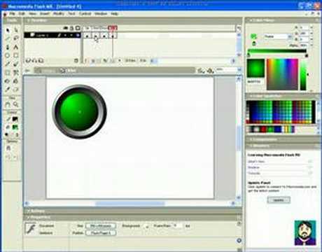 Flash #06: Easy 3D-ish Button