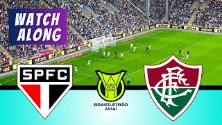 ⚽SÃO PAULO X FLUMINENSE AO VIVO COM IMAGENS 🔴 BRASILEIRÃO ASSAI 2024 | PES 21 Simulation