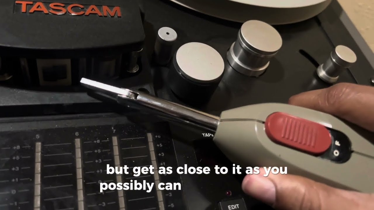 How to Demagnetization and Take Care of a Tape Machine