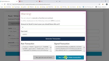 Ethereum based KYC Project Demo