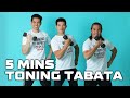 5 MIN TONING TABATA | FULL BODY STANDING WORKOUT | FH#106