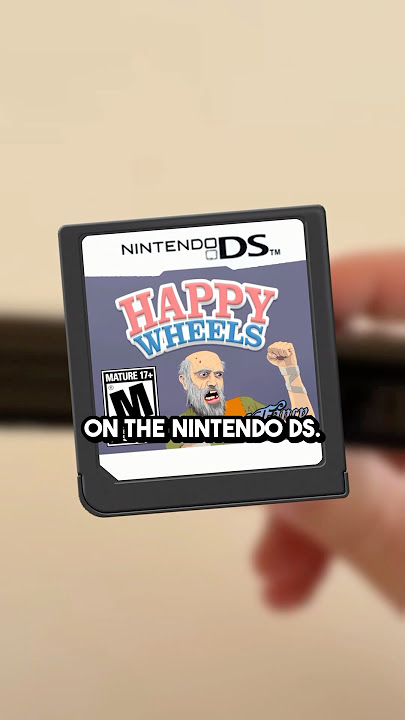 Happy Wheels on the DS?! #gaming #nintendo #shorts