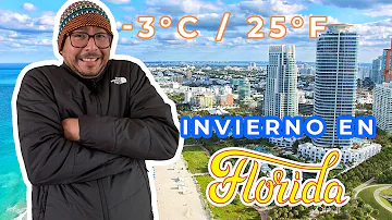 ¿Cuál es el mes más frío en Florida?
