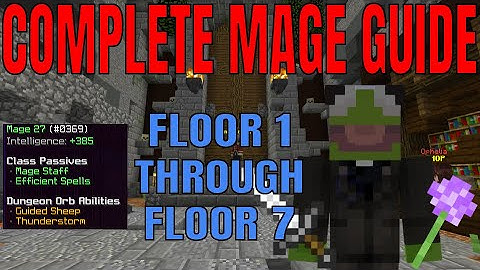 Complete Guide To The Mage Class, Floor 1 Through Floor 7 (Hypixel Skyblock)
