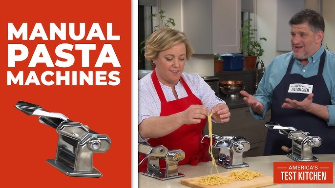 Using the Marcato Atlas pasta machine 150 