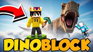 ONE-BLOCK DINOSAUR!! | Minecraft | DinosaurBlock #1