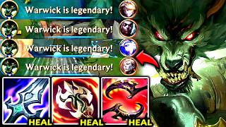WARWICK TOP IS YOUR NEW 1V5 TICKET IN 2026! (250% LIFESTEAL) - 2026 Warwick TOP Gameplay Guide