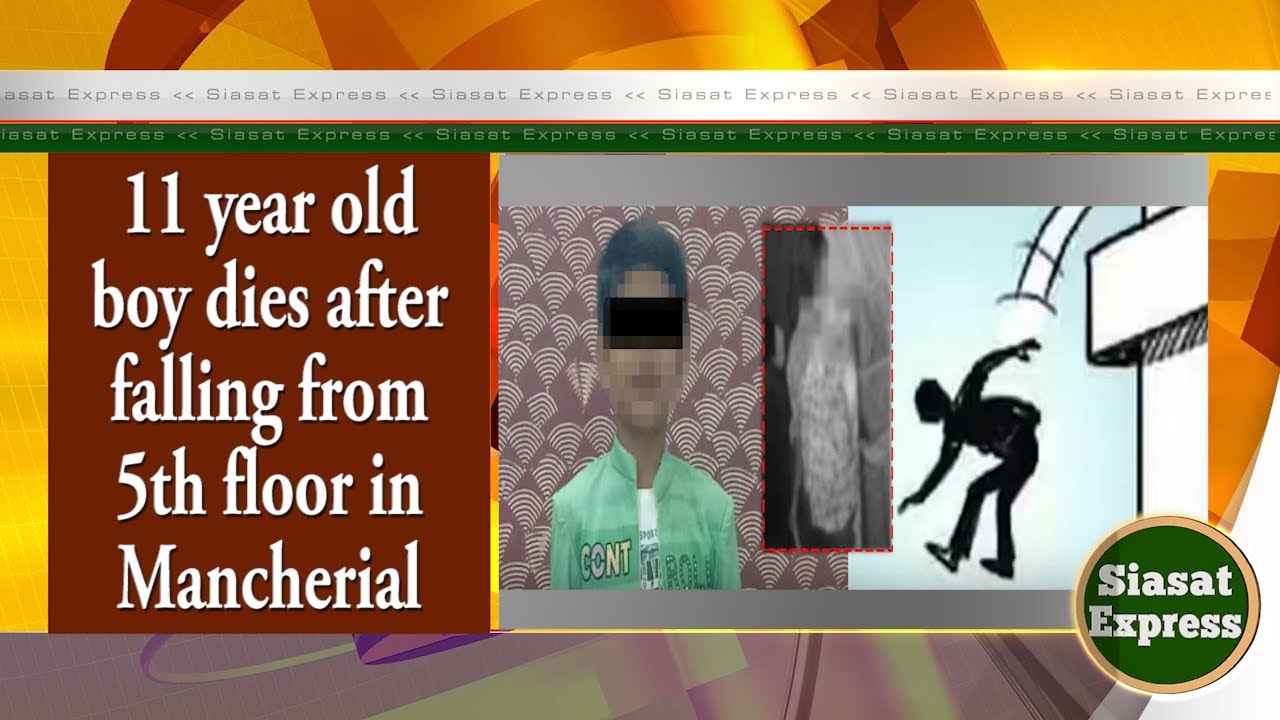 11 year old boy dies after falling from 5th floor in Mancherial ...