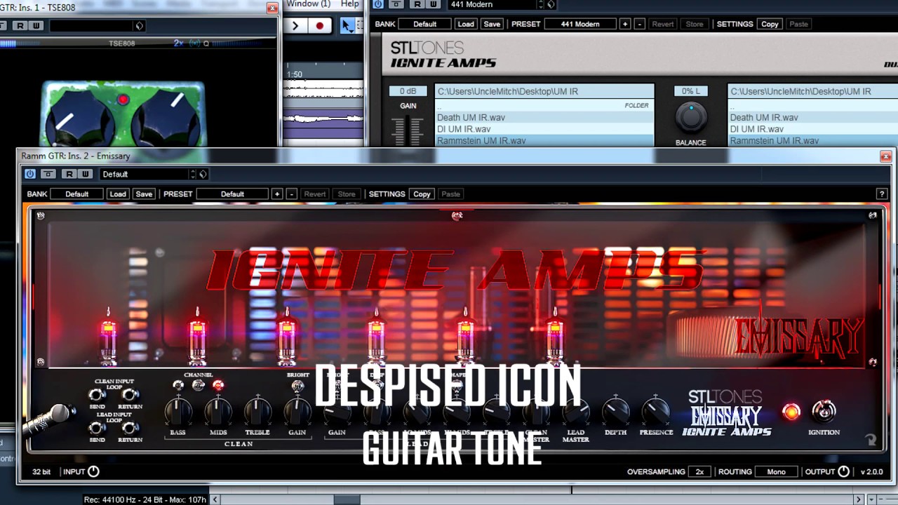 Despised Icon guitar tone