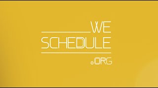 Weschedule.org