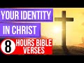 Who I am in Christ positive affirmations (Encouraging Bible verses for sleep with music)