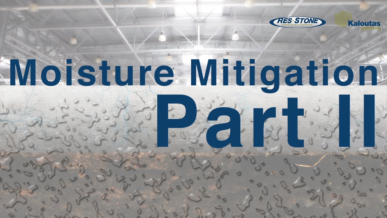 Moisture Mitigation Part 2 - What You Need To Know