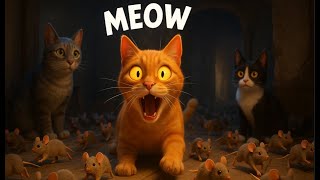 The Forty Mice And The Three Cats A Funny Yet Scary Animal Story English Animated Short