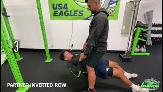 Inverted Row Partner Strength 1