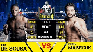 Juri de Sousa Vs. Karim Mabrouk - MFC K1 Full Fight | December 2021