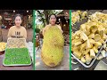 Jack fruit glutinous rice cook mommy chef cook glutinous rice jack fruit  durian taste